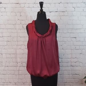 NWT Plisse Sleeveless Top | Size XL